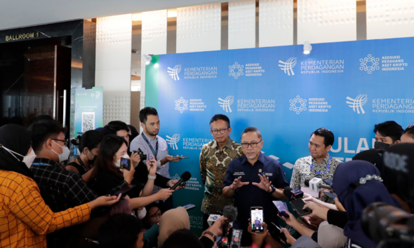 Pembukaan kegiatan Bulan Literasi Kripto 2023 di Jakarta, Kamis (2/2). Sumber: Kemendag RI.