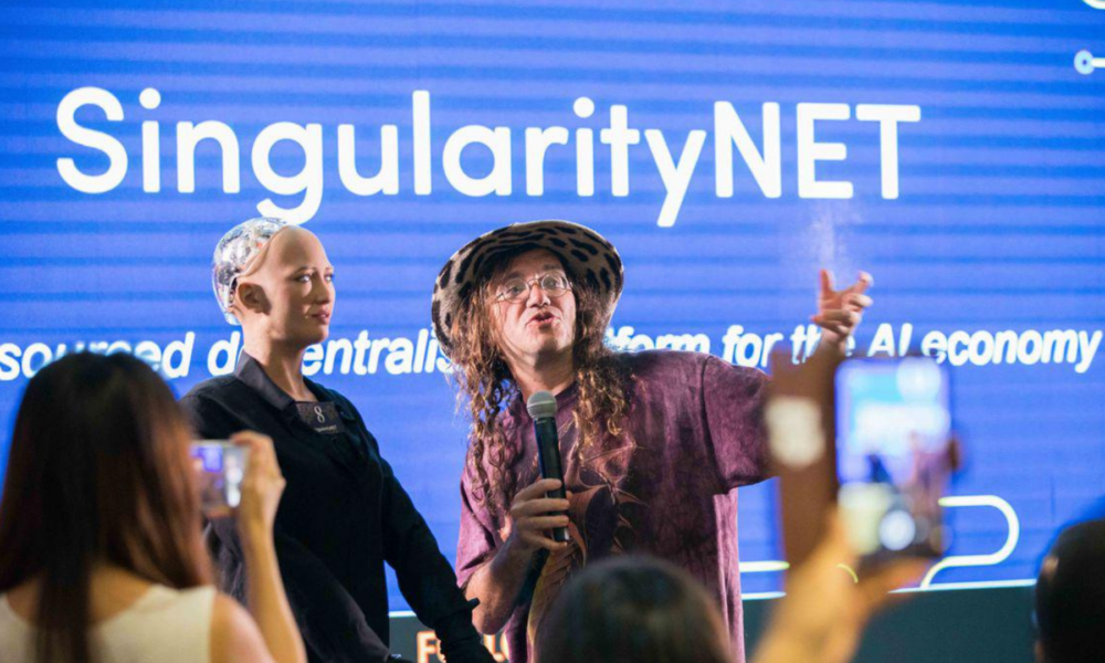 Ilustrasi aset kripto SingularityNET (AGIX). Sumber: SingularityNET.