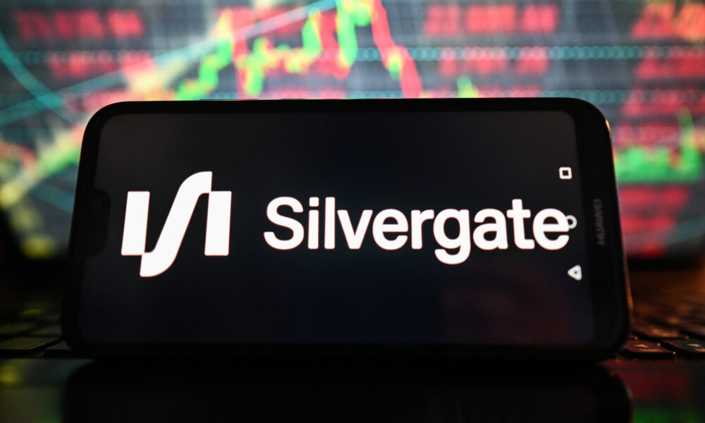 Ilustrasi bank Silvergate Capital. Sumber: Getty Images.