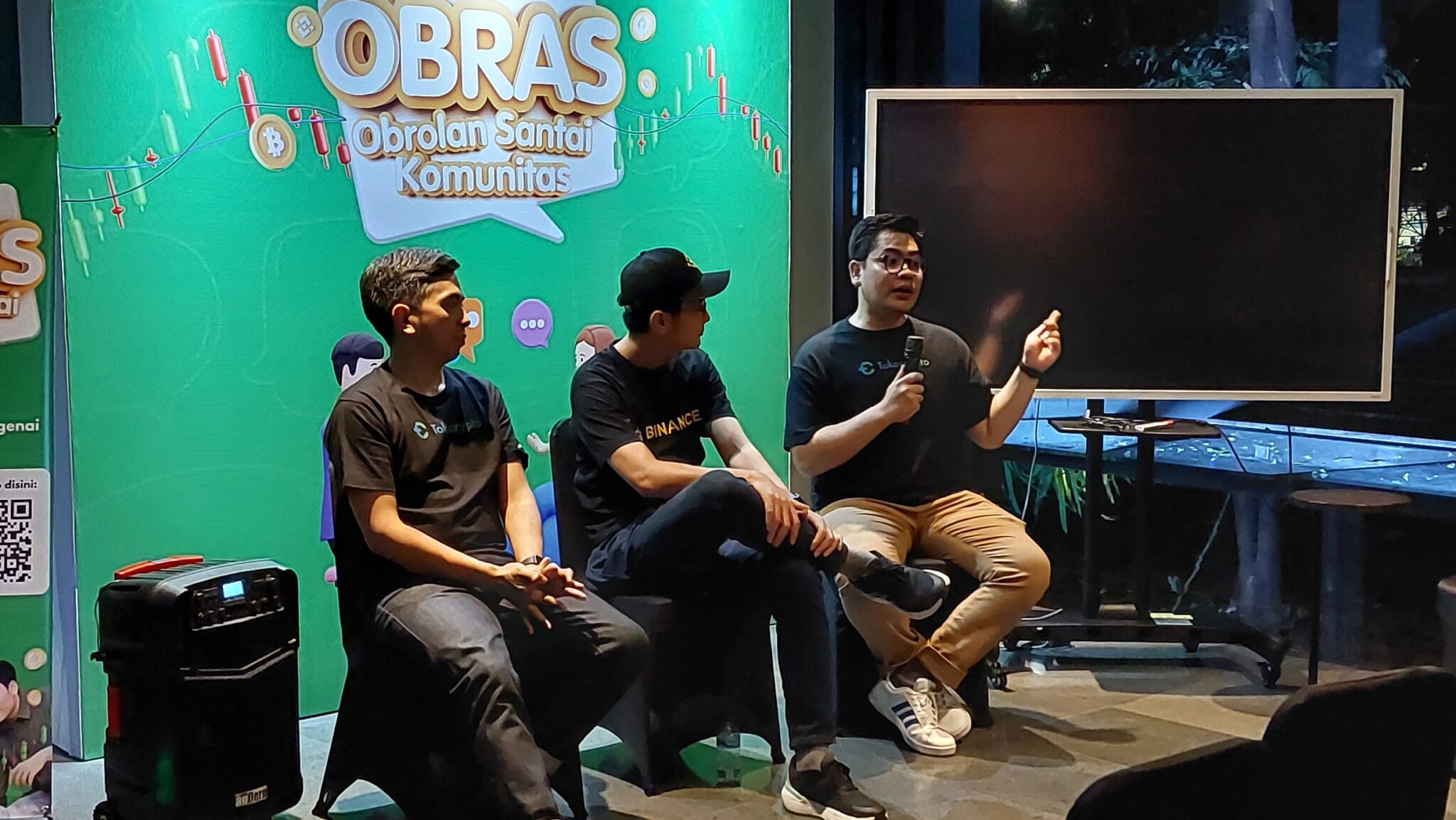 Acara OBRAS dan buka puasa bersama dengan komunitas sukses digelar pada Sabtu, 15 April 2023 di T-Hub Senayan by Tokocrypto, Jakarta.