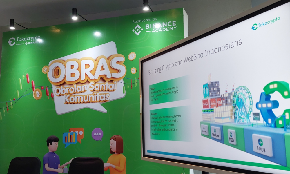 Acara OBRAS dan buka puasa bersama dengan komunitas sukses digelar pada Sabtu, 15 April 2023 di T-Hub Senayan by Tokocrypto, Jakarta.
