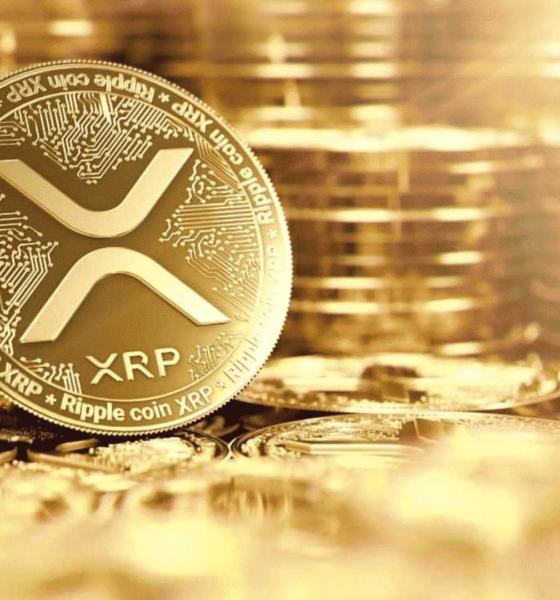 Ilustrasi aset kripto Ripple (XRP).