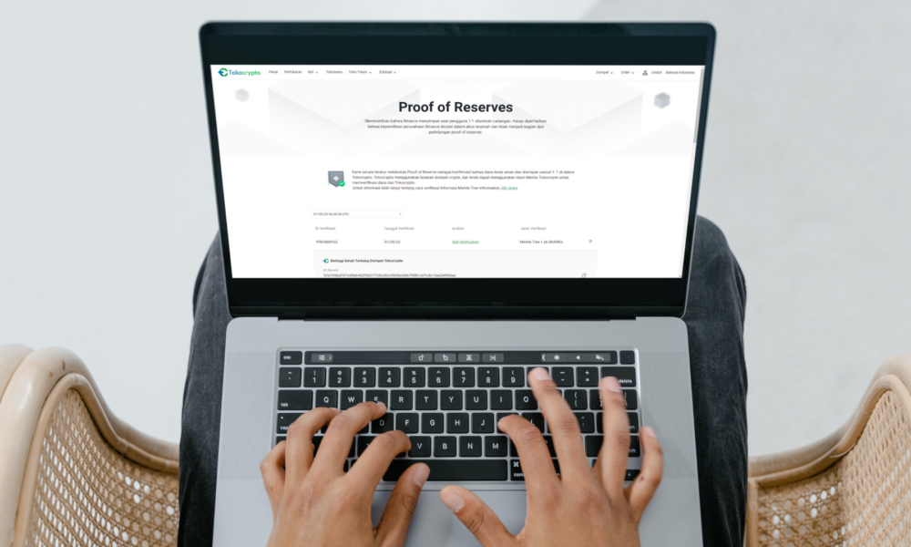 Tokocrypto rilis Proof of Reserves kuatkan komitmen transparansi. Sumber: Tokocrypto.