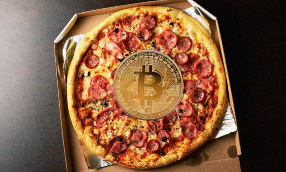 Ilustrasi Bitcoin Pizza Day. Sumber: Analytics Insight..