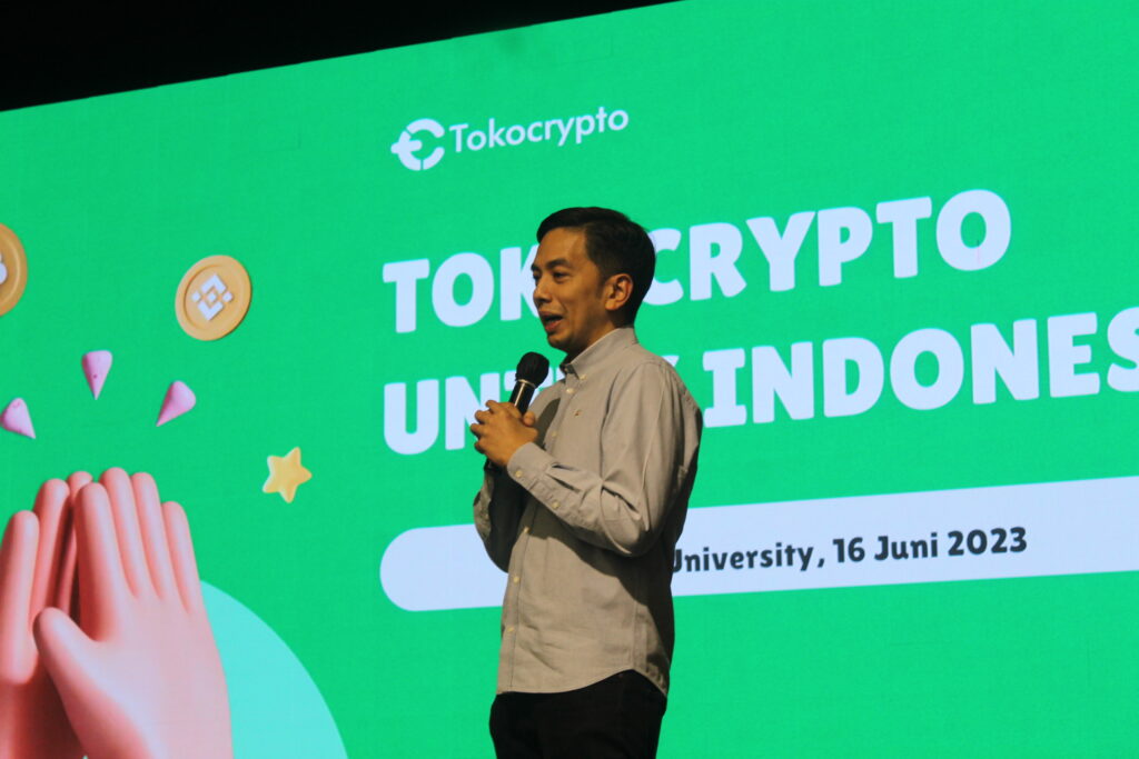 CEO Tokocrypto, Yudhono Rawis. Sumber: IDNFT.