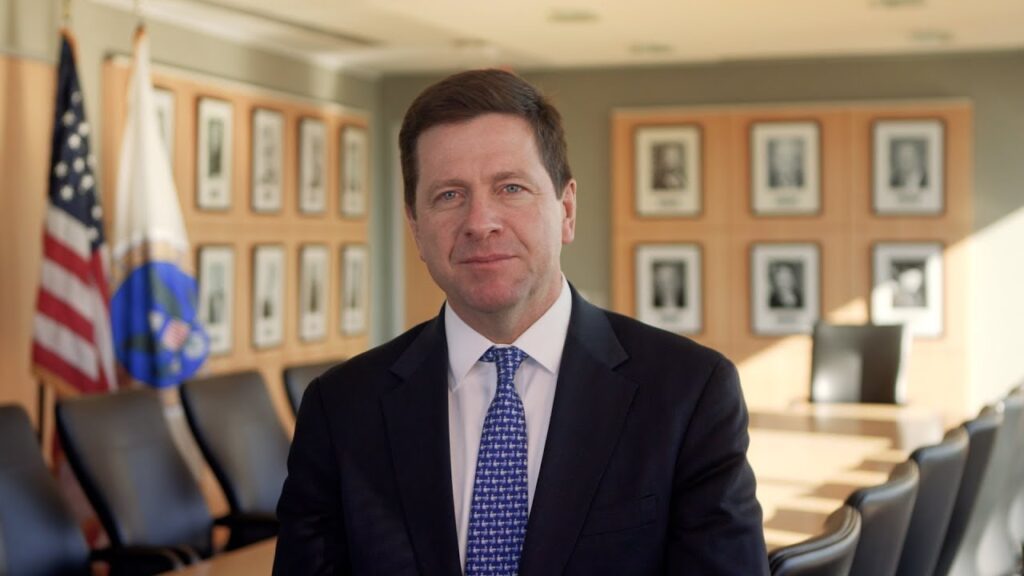 Mantan Ketua Securities and Exchange Commission (SEC), Jay Clayton. Sumber: U.S. Securities and Exchange Commission.
