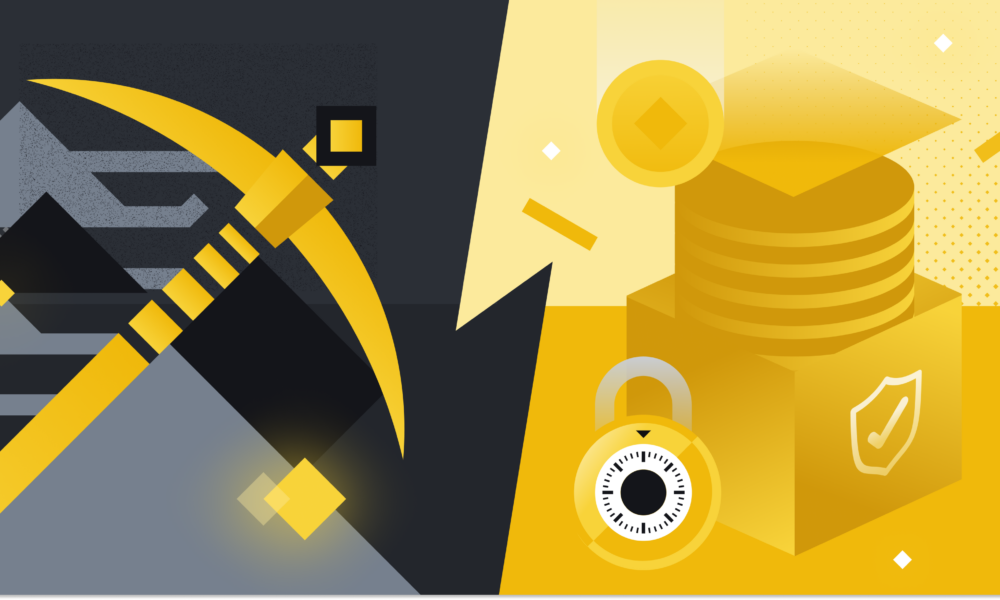 Proof of Work (PoW) vs Proof of Stake (PoS). Sumber: Binance Academy.