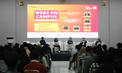 Web3 On Campus Telkom Univesity Bandung pada 17 November 2023. Sumber: Tokocrypto.
