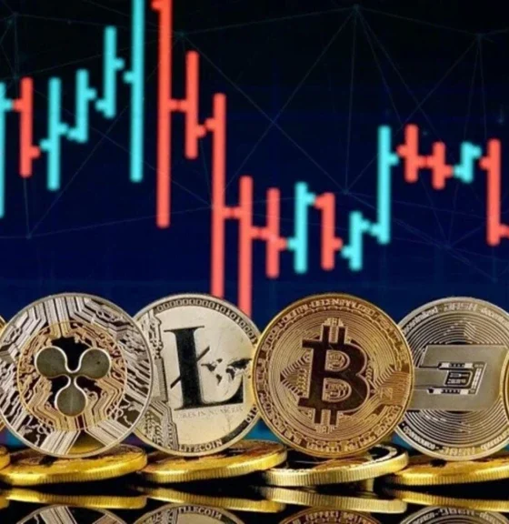 Ilustrasi aset kripto bitcoin. Sumber: Shutterstock.