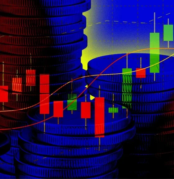 Ilustrasi market aset kripto. Sumber: Shutterstock.