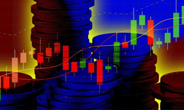 Ilustrasi market aset kripto. Sumber: Shutterstock.