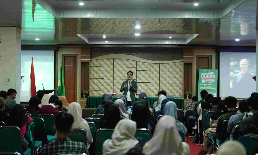 CMO Tokocrypto - Wan Iqbal di acara Web3 On Campus Universitas Andalas. Sumber: Tokocrypto.