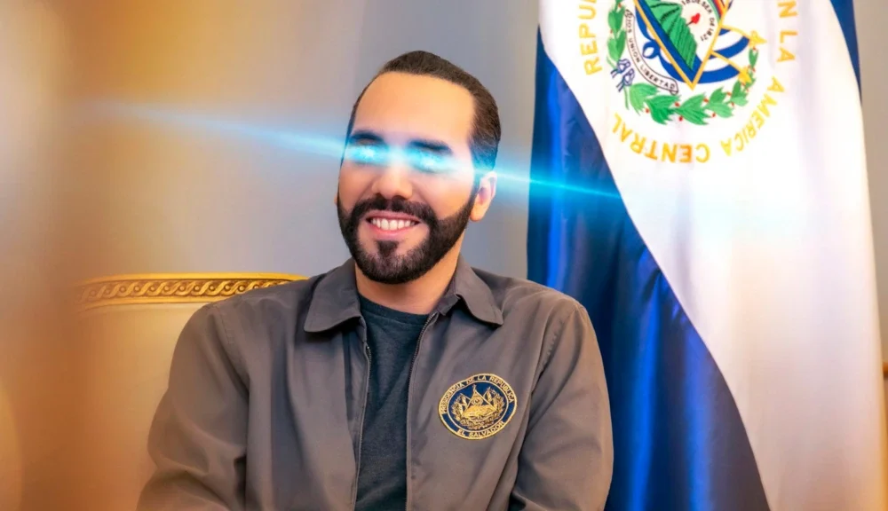 Presiden El Salvador, Nayib Bukele beli satu Bitcoin setiap hari. Foto: Yuri Cortez / AFP via Getty Images.
