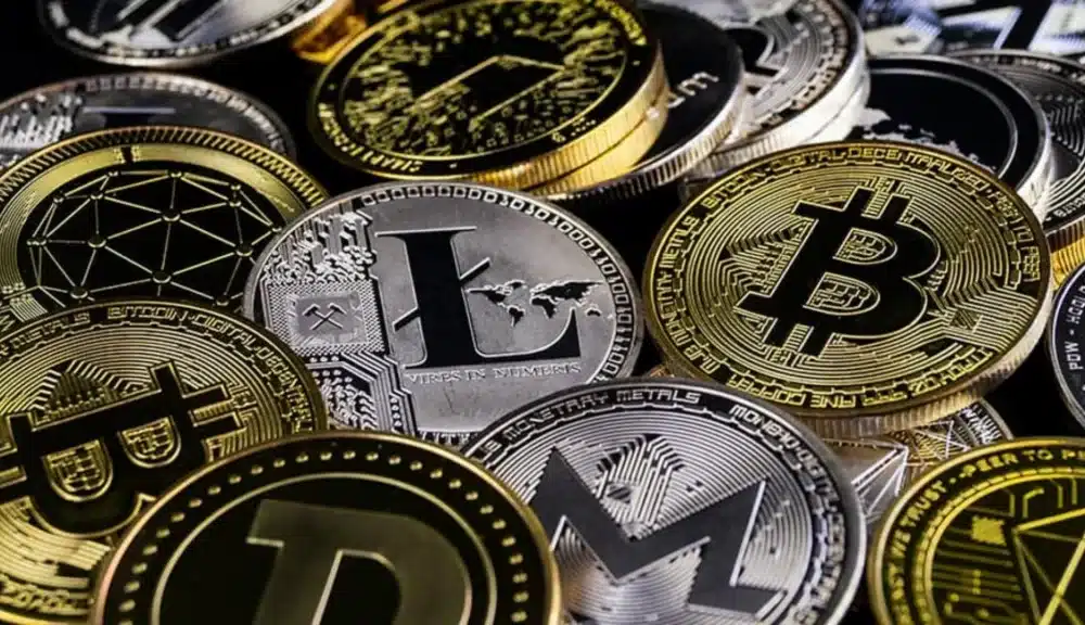 Ilustrasi altcoin aset kripto.