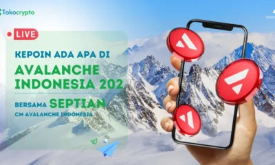 Tokocrypto mengadakan AMA (Ask Me Anything) di Telegram Kamis, 11 Januari 2024 dengan narasumber Avalanche Indonesia team.