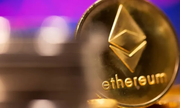 Ilustrasi Ethereum. Foto: Getty Images.