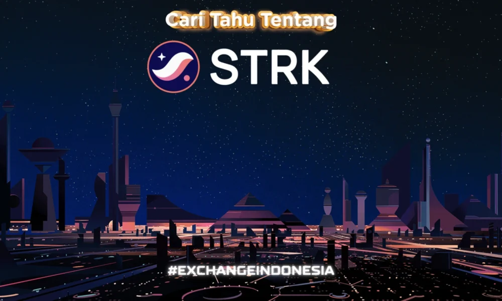 Ilustrasi Starknet Token (STRK). Sumber: Starknet.