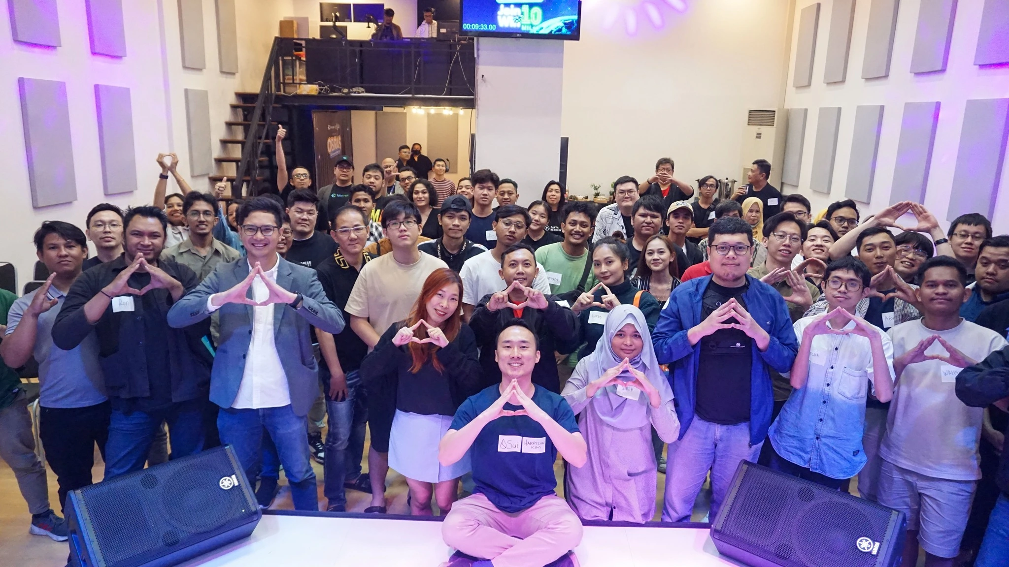 Keseruan peserta OBRAS: SUI Community Meetup di Jakarta. SUmber: Tokocrypto.