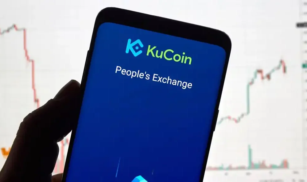 Ilustrasi bursa kripto Kucoin. Sumber: Shutterstock.