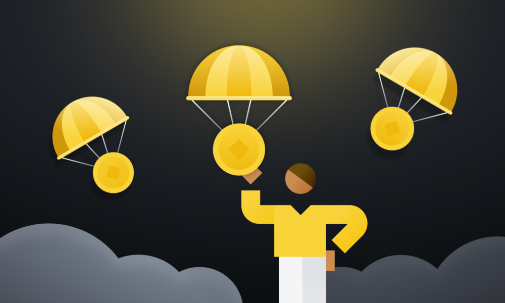 Apa Itu Airdrop Kripto? Sumber: Binance Academy.