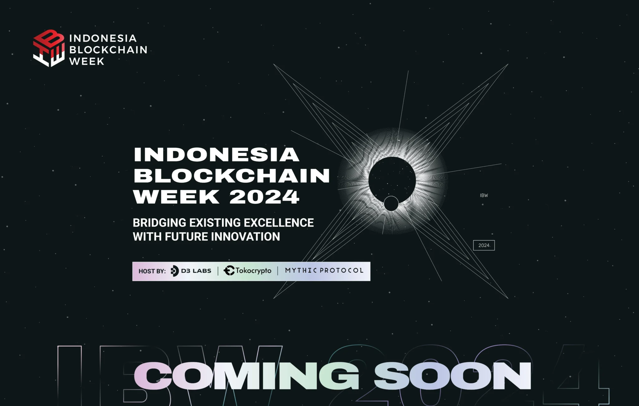Indonesia Blockchain Week (IBW) 2024.