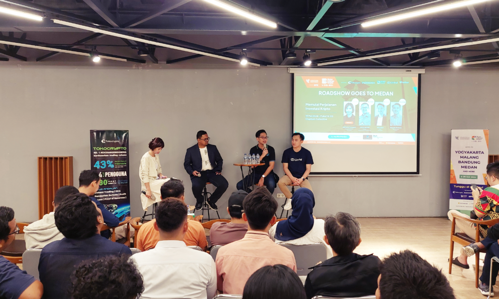 Roadshow Bulan Literasi Kripto di kota Medan pada 19 Mei 2024. Sumber: Tokocrypto.
