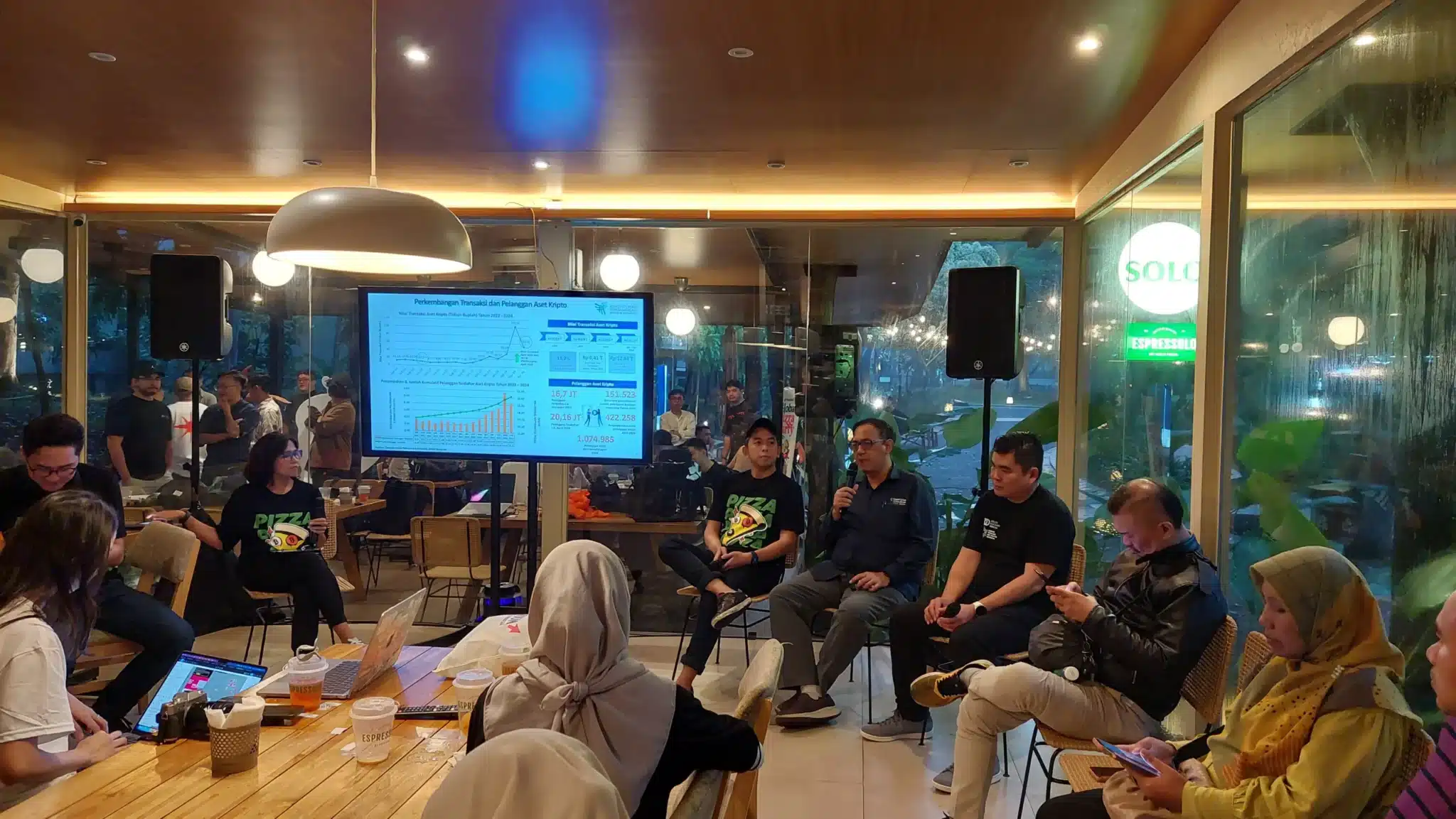 Tokocrypto Ramaikan Event Global Pizza Party di Jakarta