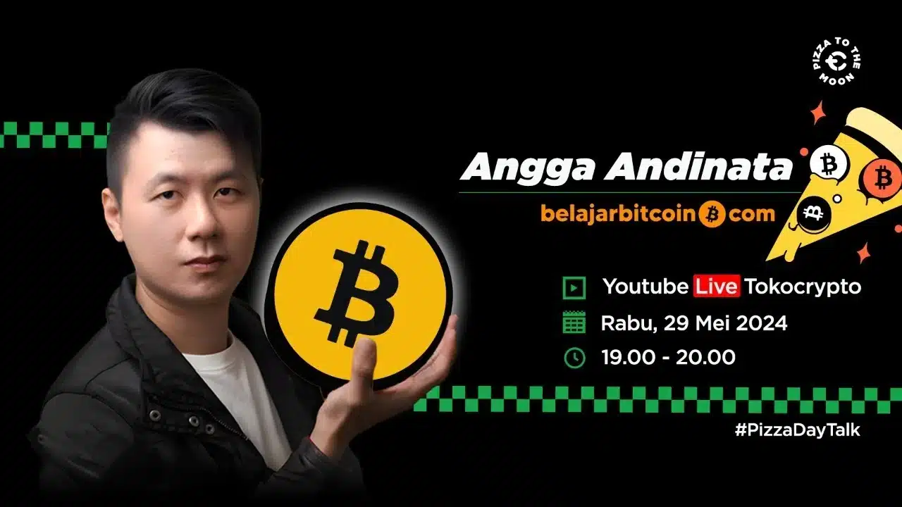 Berbagi Pengetahuan tentang Bitcoin bersama Angga Andinata.