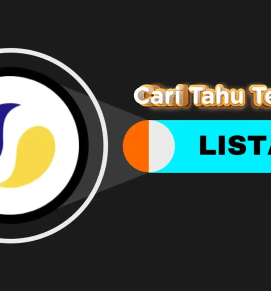 Ilustrasi aset kripto Lista (LISTA).