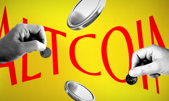 Ilustrasi altcoin.