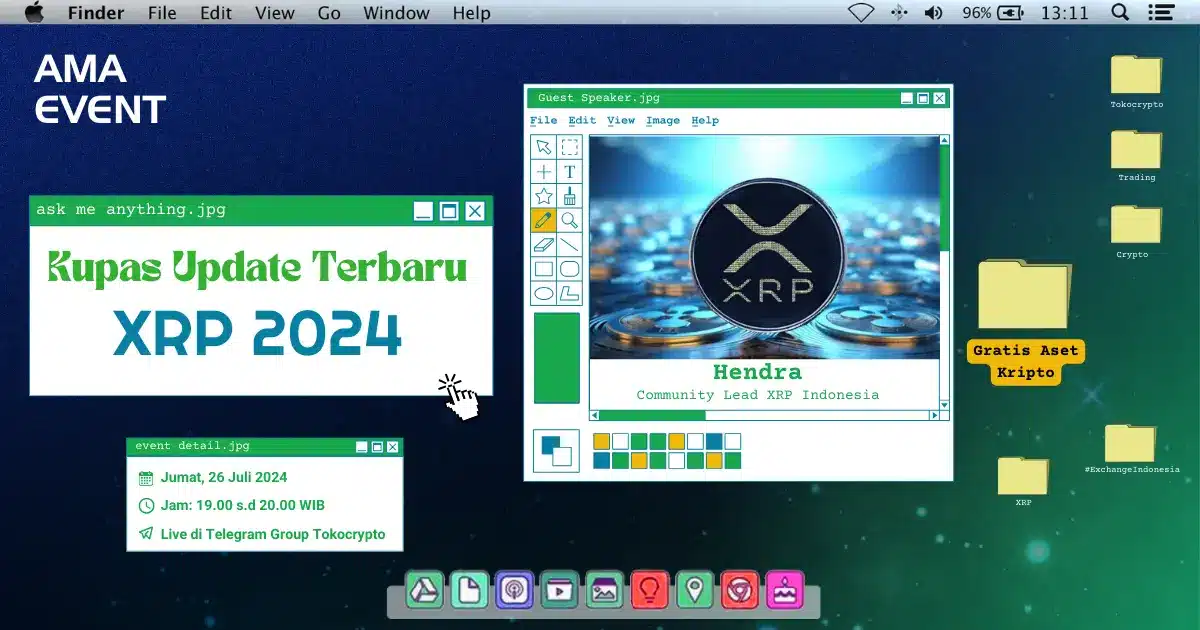 Update Informasi Terbaru XRP 2024 dalam AMA Telegram Tokocrypto.