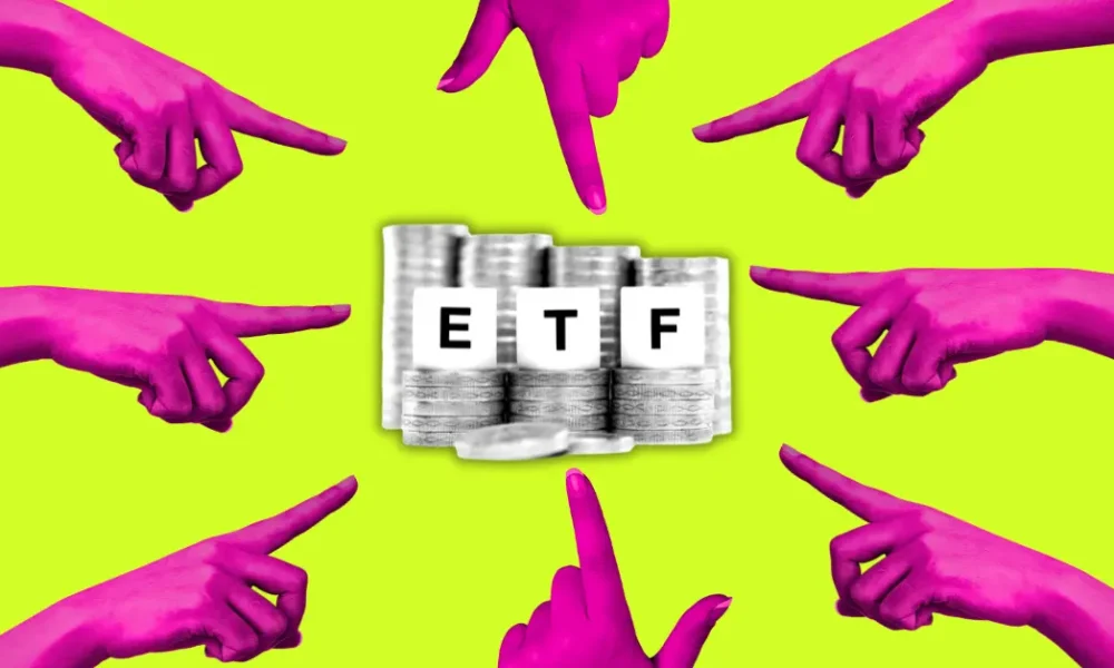 Ilustrasi ETF Ethereum.