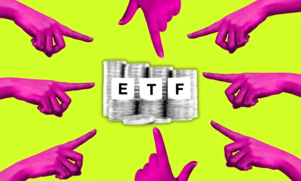 Ilustrasi ETF Ethereum.
