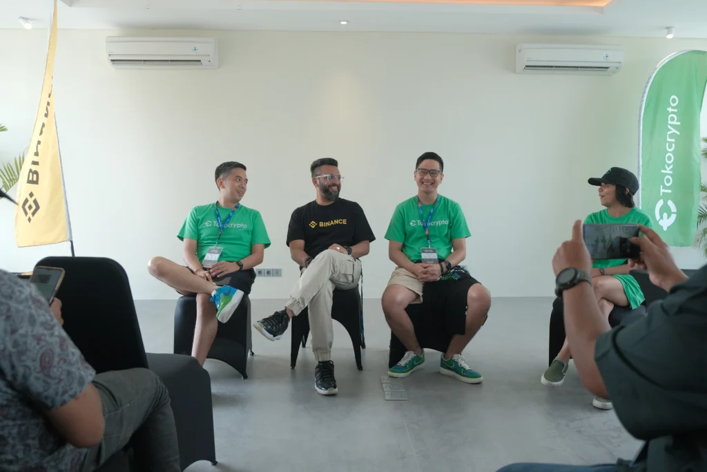 Tokocrypto x Binance Beach House. Sumber: Tokocrypto.