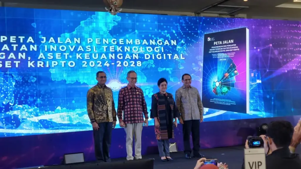 Otoritas Jasa Keuangan (OJK) meluncurkan peta jalan (roadmap) pengembangan dan penguatan inovasi teknologi sektor keuangan, aset keuangan digital, dan aset kripto 2024-2028. 