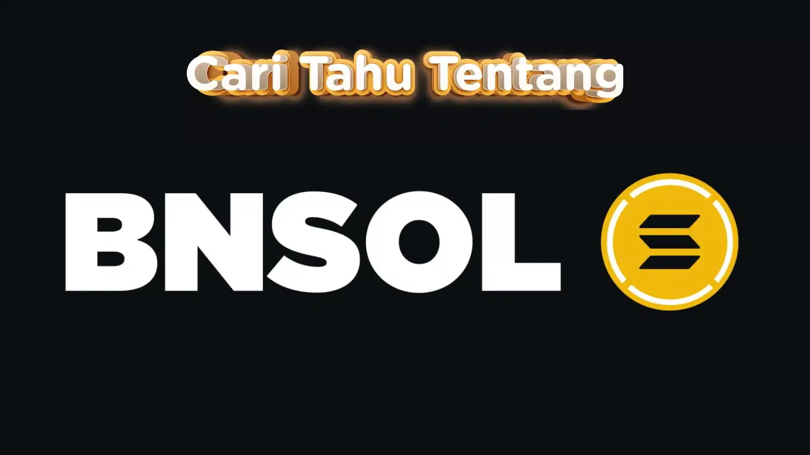 Ilustrasi Binance Staked SOL (BNSOL).