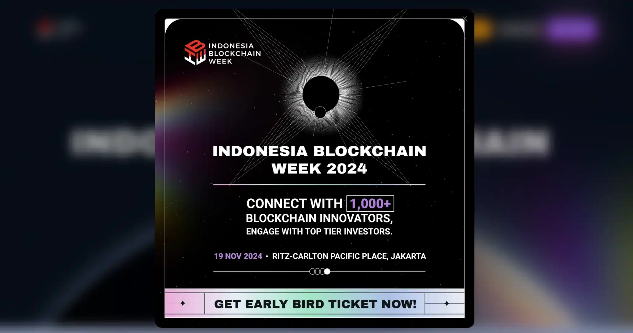 Indonesia Blockchain Week 2024.