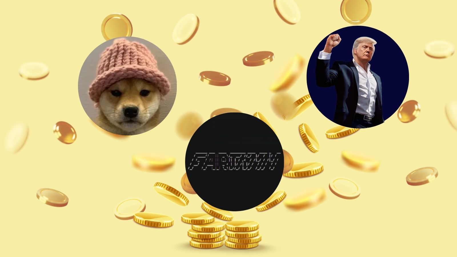 Membandingkan 3 Memecoin Populer Solana TRUMP, FARTCOIN, WIF