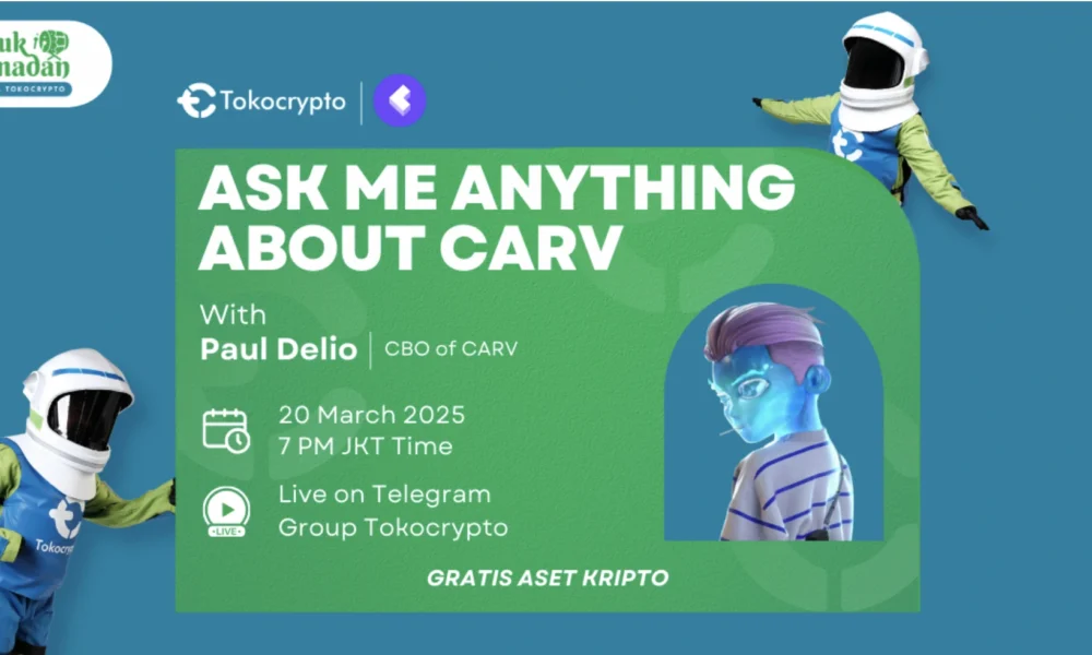CARV AMA di Tokocrypto.