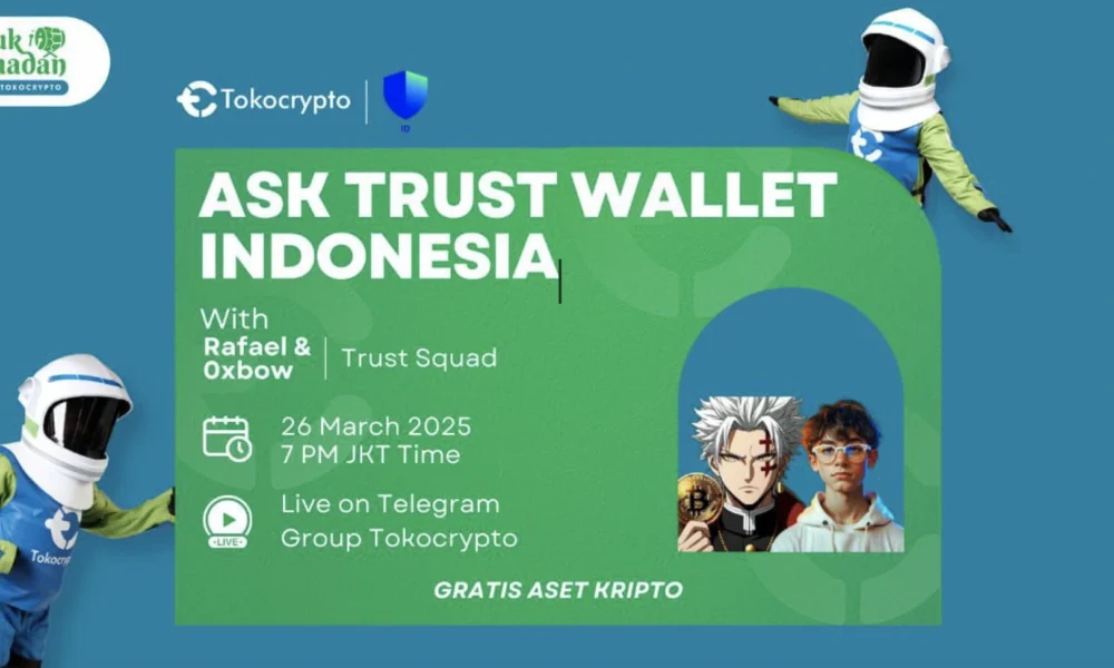 Trust Wallet di AMA Tokocrypto.