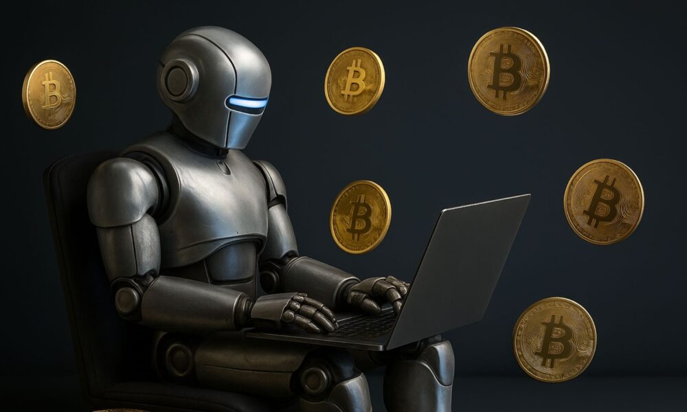 Illustrasi AI Trading