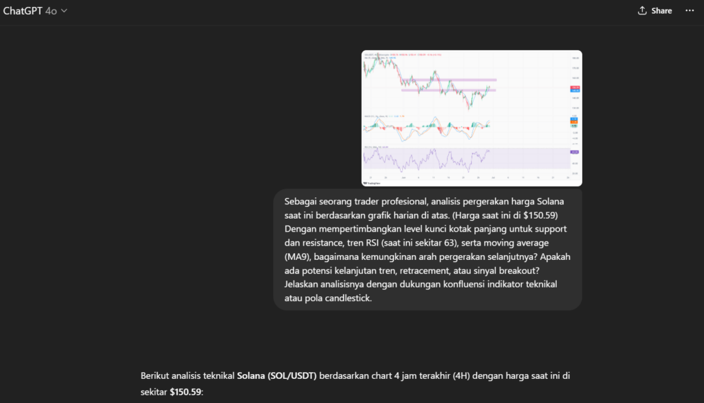 Contoh prompt ke ChatGPT.