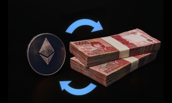 Ilustrasi ETH dalam kurs Rupiah