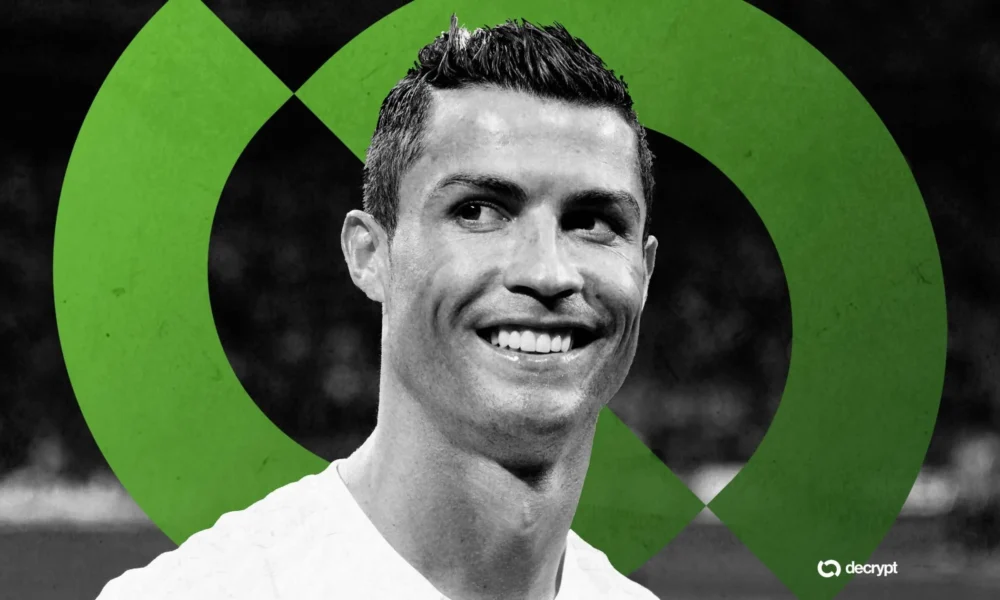 Cristiano "CR7" Ronaldo. Image: ph.FAB / Shutterstock.com / Decrypt.