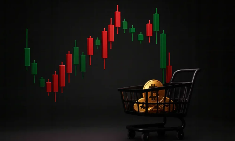 Ilustrasi buy the dip