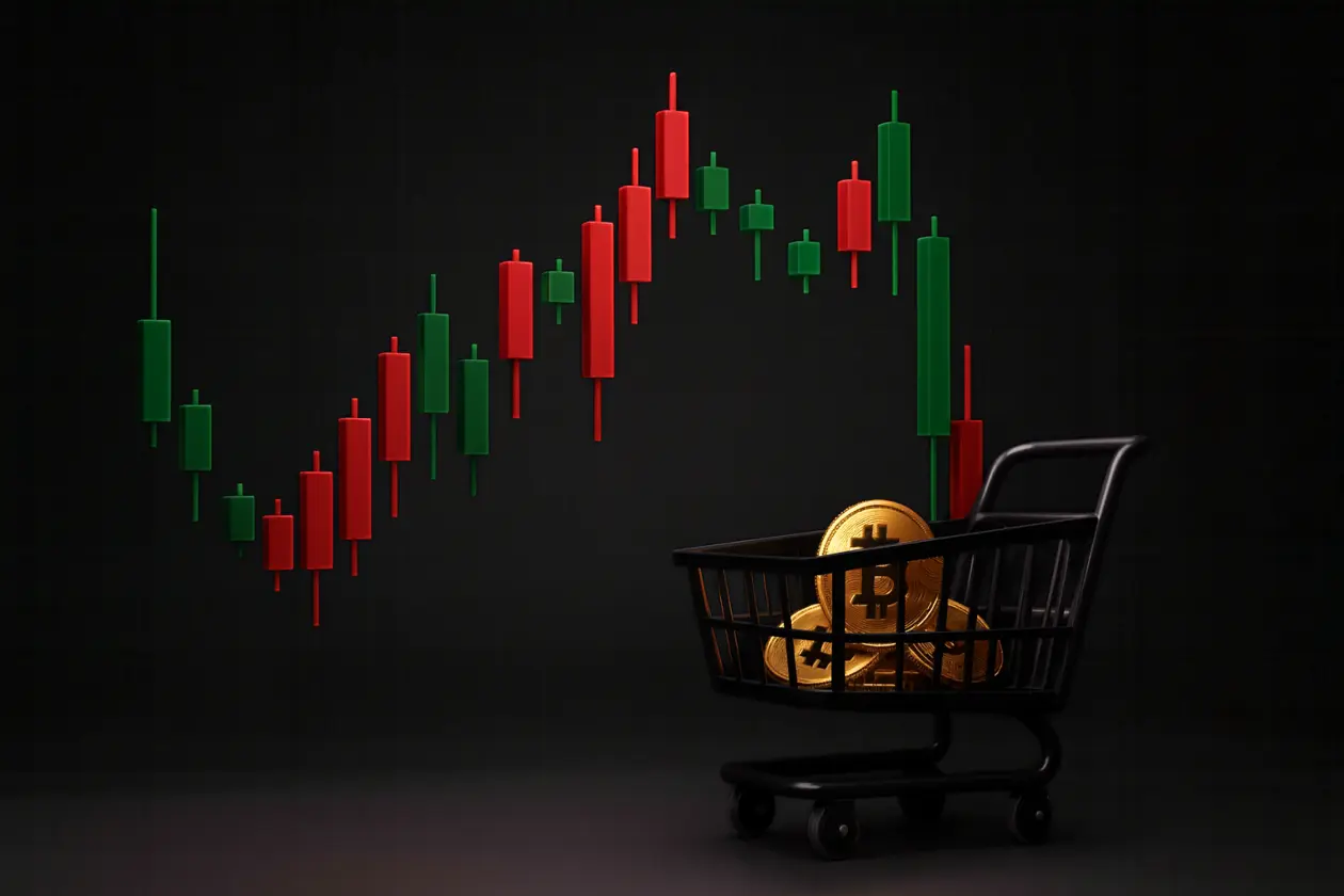Ilustrasi buy the dip