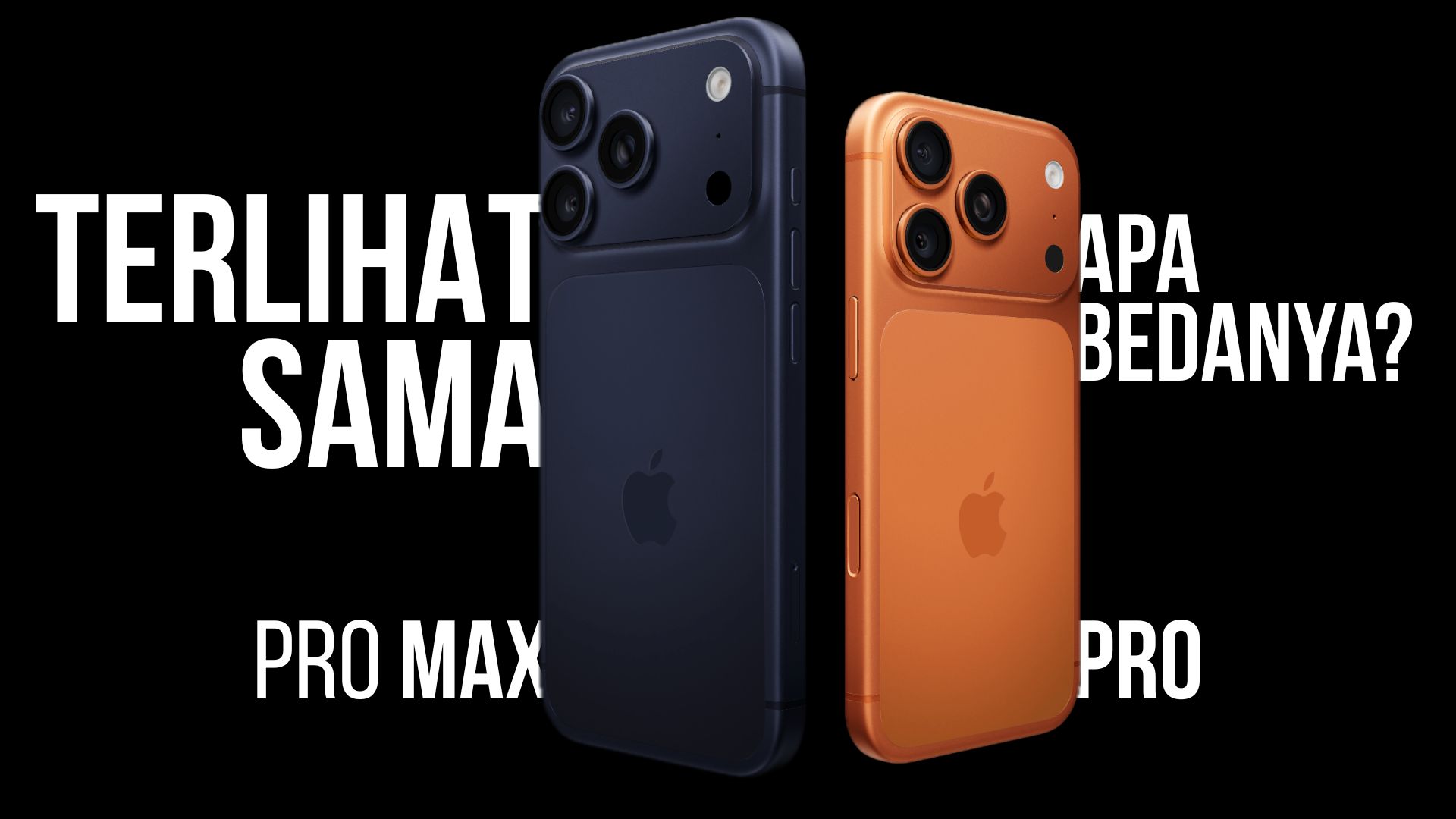 iPhone 17 pro vs iPhone Pro max