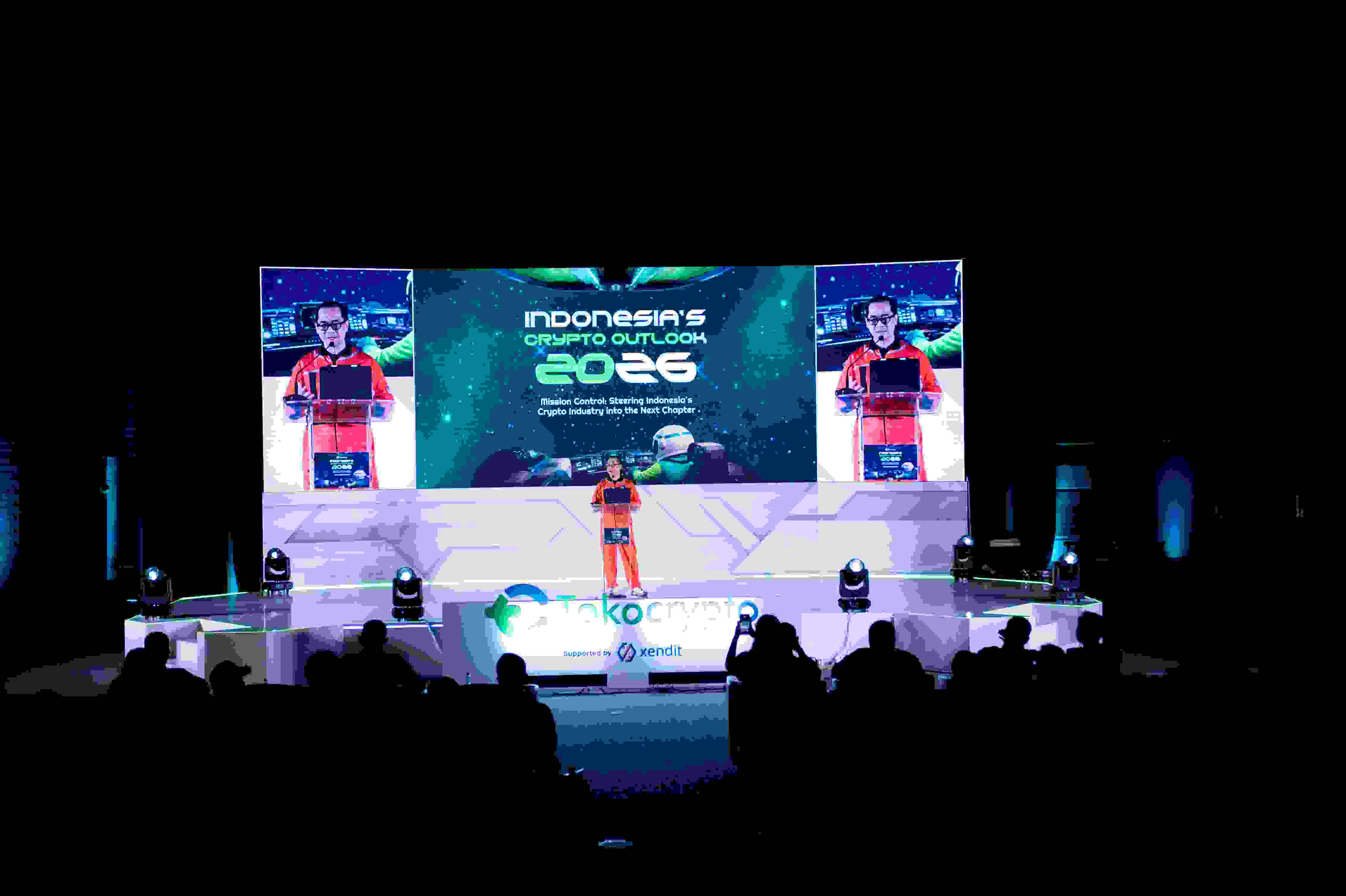 CEO Tokocrypto, Calvin Kizana di acara Indonesia Crypto Week 2026 pada 29 Januari 2026 di Jakarta. Sumber: Tokocrypto.