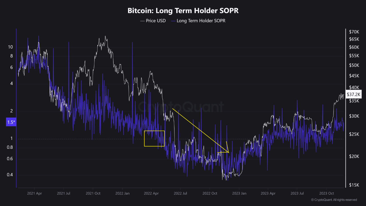 Alarm Bear Market? Long-Term Holder Bitcoin Kembali Masuk Fase Loss