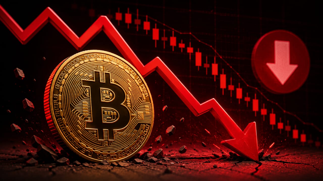 Bitcoin down